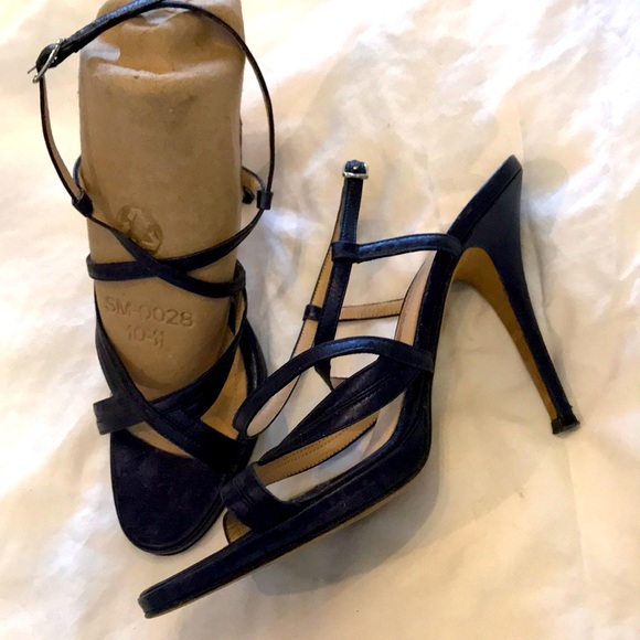 Designer Vintage Luca Luca Strappy Sandal $675 - Picture 1 of 16